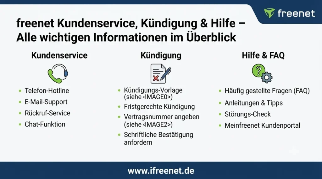 freenet kundenservice, kündigung & hilfe – alle wichtigen informationen