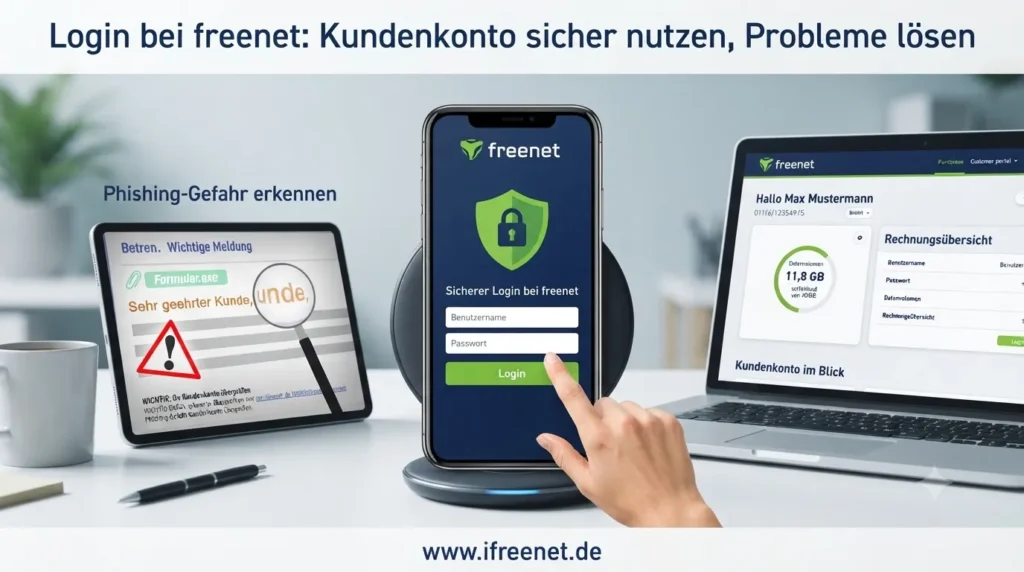 login bei freenet kundenkonto sicher nutzen, probleme lösen